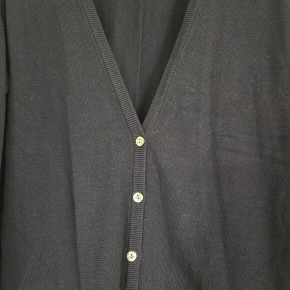 TOMMY BAHAMA Black Long Sleeve Cardigan XL - Picture 2 of 3